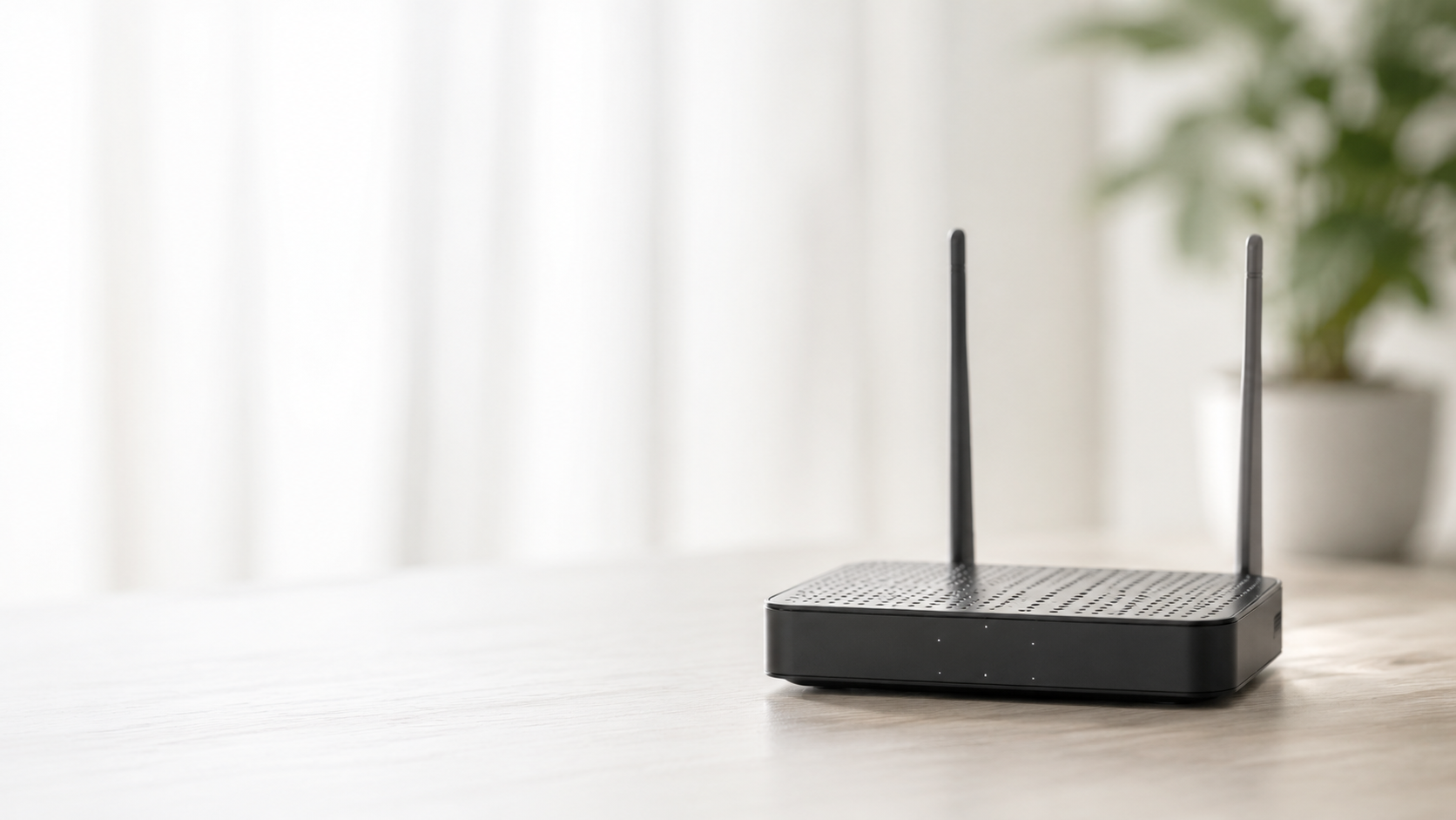 WLAN-Router als Beispiel fuer technische Felder